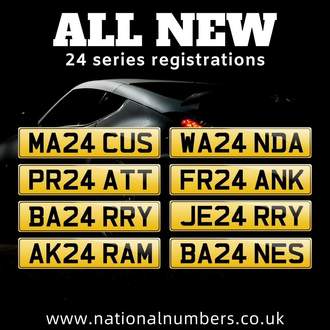 Are You Ready For The 24 Number Plate Release   24s 