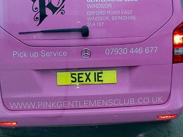 Funny Uk Number Plates 