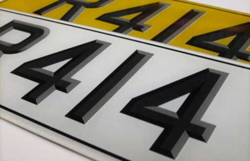 Are 3D Number Plates Legal 