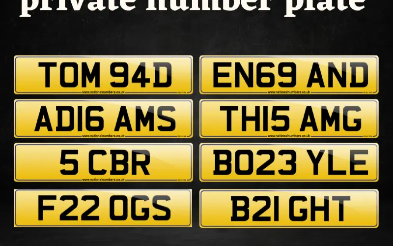 How To Choose a Private Number Plate